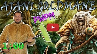 Planeswalker por minuto: Ajani Goldmane
