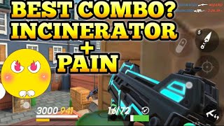 BEST COMBO? INCINERATOR+PAIN LVL 50 GAMEPLAY GUNS OF BOOM