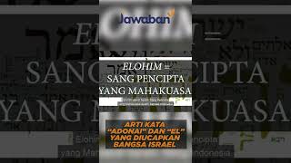 ARTI KATA "ADONAI" DAN "EL" | #faktaalkitab shorts