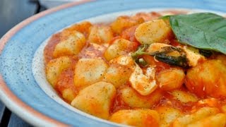 Картофельные ньокки ( клецки ).Итальянская кухня.