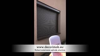 Rulouri exterioare aplicate electrice
