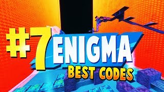 TOP 7 BEST ENIGMA Zone Wars Creative Maps In Fortnite | Fortnite Enigma Map CODES