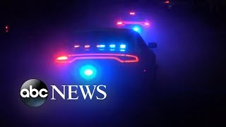 Hot pursuit of a child driving a car erupts with gunfire