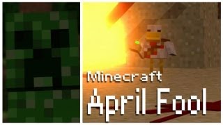 Minecraft April Fool animation