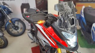 This is Honda of 2022 Coming with USD fork All New 200cc Cb 200x Advance console & New Features ????