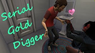 He called the cops!! ||The Sims 4 || Serial Gold Digger