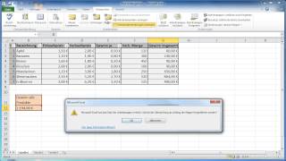 Excel 2010 - Kommentarfunktion
