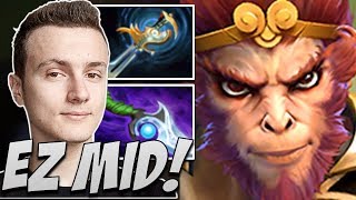 Liquid.Miracle Monkey King - Rank 17 MMR Dota 2 7.22