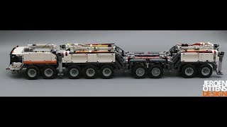 WIP LEGO Technic replica of the Liebherr LTM11200 crane, part 1/3