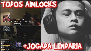 MOSTRANDO TODOS AIM LOCKS e CLUTCH ABSURDO DO TCHUTCHUCAO
