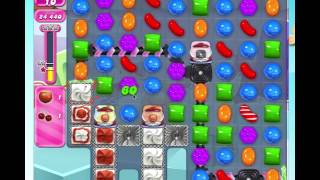 Candy Crush Saga Level 2452 solved - NO BOOSTERS !