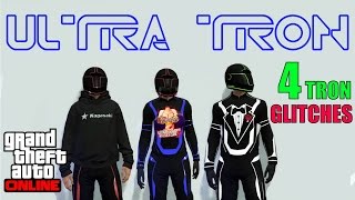 GTA 5 ONLINE *RARE* ULTRA TRON DEADLINE GLITCHED OUTFIT SOLO MALE FEMALE 1.36