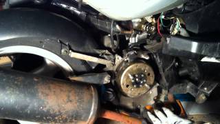 How to replace Stater on 50cc scooter