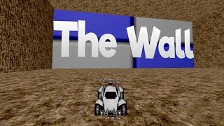 ☆ 'The Wall'  Workshop Map Gameplay - Rocket League ☆