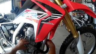 Honda CRF250L Arrow system and EJK Install