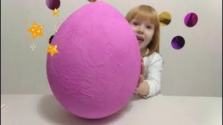 Как ЛЕГКО сделать большое яйцо сюрприз как у Мисс Кэти и Мистер Макса