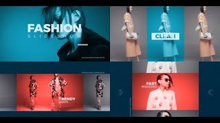 After Effects Template: Fashion Slideshow