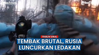 Posisi Tentara Ukraina di Hutan Kremennaya Diteror Serangan Artileri Rusia