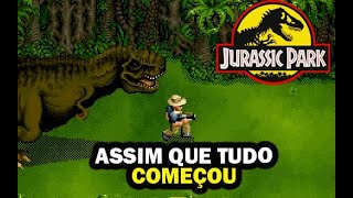 TODOS OS JOGOS DA SAGA JURASSIC PARK E JURASSIC WORLD (1993 - 1999).