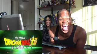 Dragon Ball Super: Broly Movie Trailer (English Dub Reveal) - Comic Con 2018 - REACTION!!!