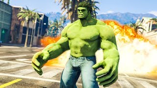 INSANE GTA 5 HULK MOD! - (Avengers: Infinity War Mods)
