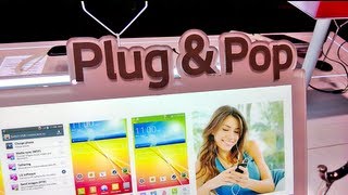 LG G2 'Plug & Pop' feature