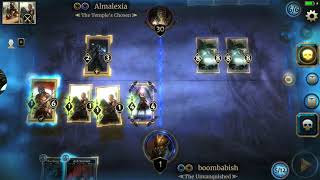 The last stand - the Elder scrolls Legends puzzle level