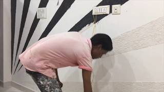 Wall Putty texture ideas wall putty Rastik Paints Royale play Design