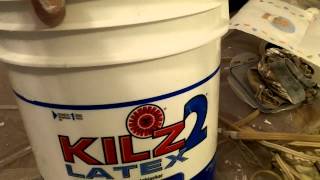 I'm Painting my Master Bedroom - Priming With Kilz 2 Latex