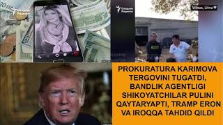 Бандлик агентлиги шикоятчилар пулини қайтаряпти¸  Каримова тергови тугади