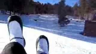 Snow Tubing Wipeout