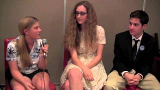 Eva, James, Camila, and Carlos Interview Cystic Fibrosis Teen Advocacy Day