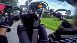Yamaha WR 125 ausgeliehen | Wheelie | Kennzeichen GESCHLIFFEN?? Snocco