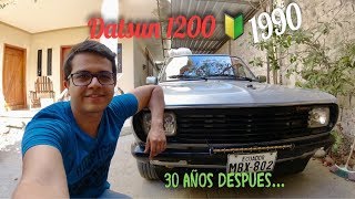 ¿CÓMO ES TENER UN AUTO DE 30 AÑOS? Datsun 1200 / Nissan Sunny Truck 1990