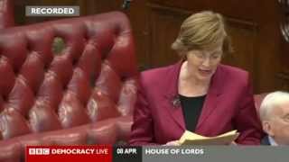 House of Lords - Pensions compromise agreed by peers - 8 April 2014
