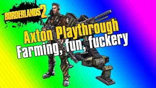 (12 HOUR STREAM) Borderlands 2 | Axton Playthrough lvl 1-72 Unofficial Community Patch 3.1