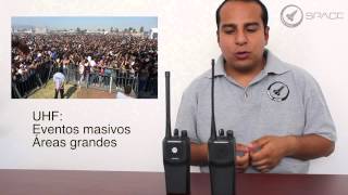 Uso de las diferentes frecuencias de los radios Motorola EP450