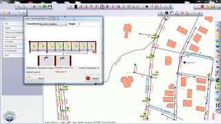 Edabis Electricity Distribution Network GIS