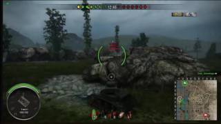 World of Tanks на ПС4!карта рудники-дождь!