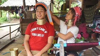 泰国清迈参观长颈族 VISITING LONG NECK TRIBE IN CHIANG MAI THAILAND
