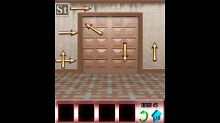 100 Doors X - Level 45 - Walkthrough (100 Doors X - Solution of the Level 45)