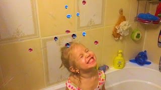 ОЧЕНЬ необычный Дождь в ванной из Орбиз игры для детей Orbeez Massaging Body