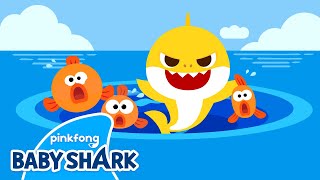 There's a Hole in the Middle of the Sea | Nursery Rhymes with Baby Shark 