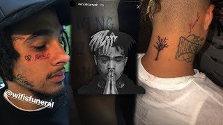 Supreme Patty, Denzel Curry, Wifisfuneral and more get XXXTENTACION Tribute Tattoos