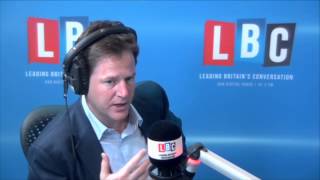 Clegg Defends His Veto On Government's Knife Crackdown