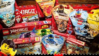 LEGO Builds ⏩ Ninjago 2019 sets Legacy & Spinjitzu spinners