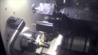 The first part program on my new Doosan Lynx 220 LYA