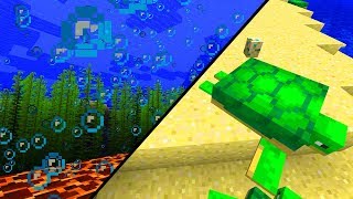MASSIG NEUE INHALTE! Aquatic Update ist da! - Minecraft Update 1.13 - 18w07a