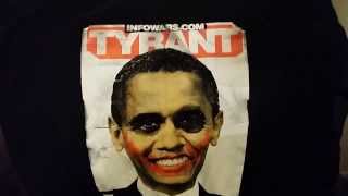 Infowars Obama Tyrant Shirt