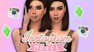 Create A Sim: Instagram Model | The Sims 4